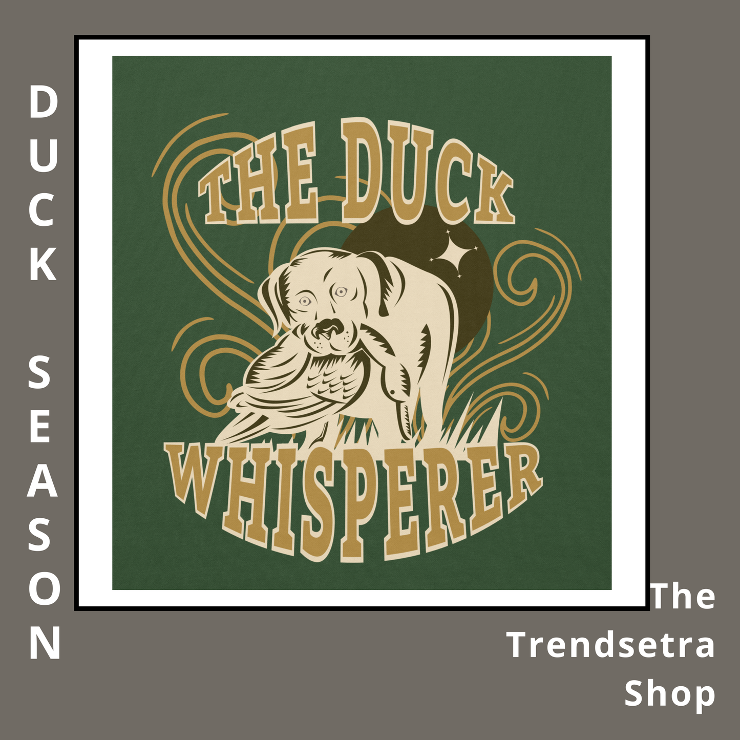 Duck Hunting Dog Hoodie - Dog Whisperer Apparel Unisex Hoodie