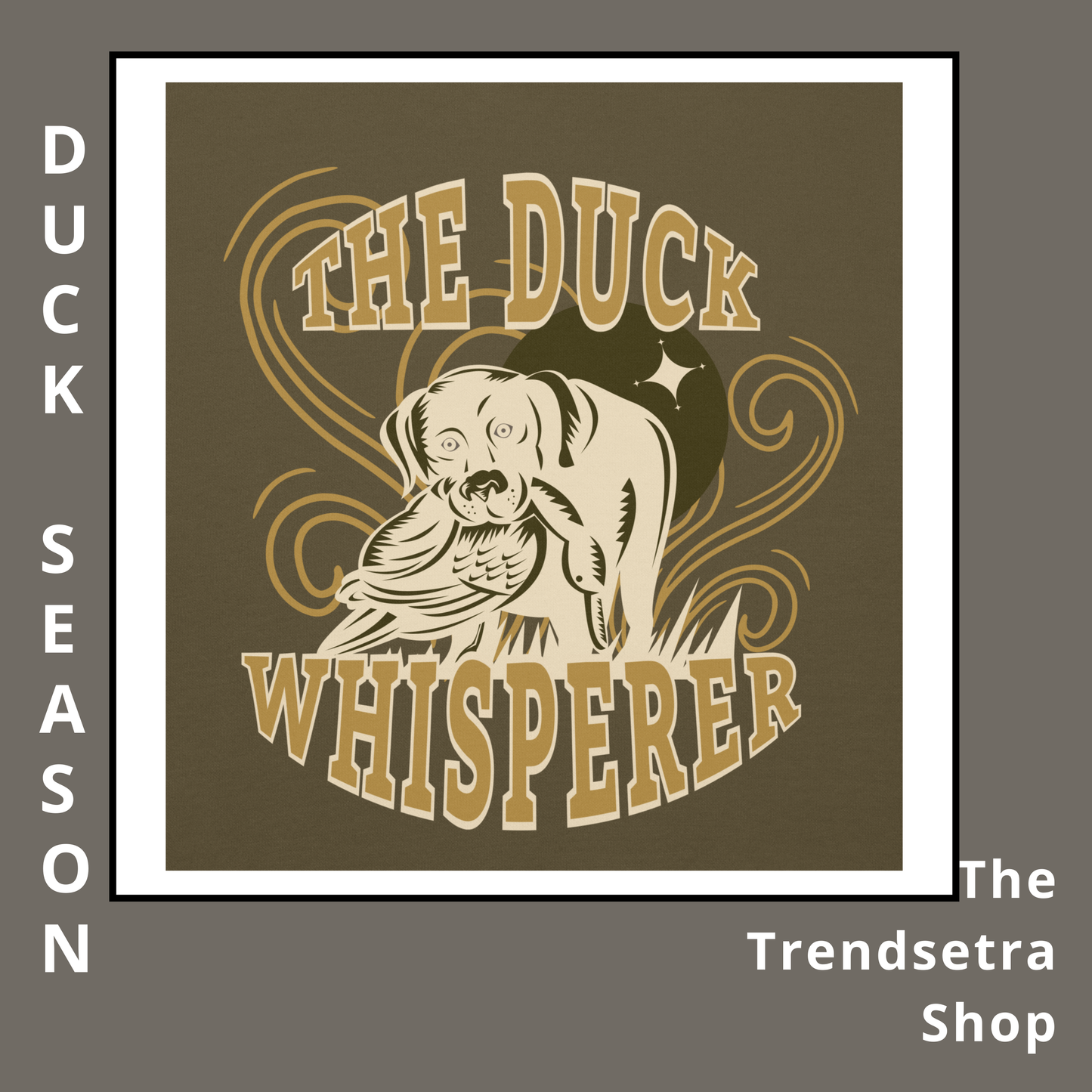 Duck Hunting Dog Hoodie - Dog Whisperer Apparel Unisex Hoodie