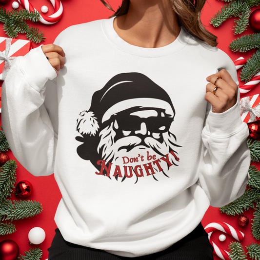 Santa Claus Sweater - Naughty or Nice | Unisex Sweatshirt