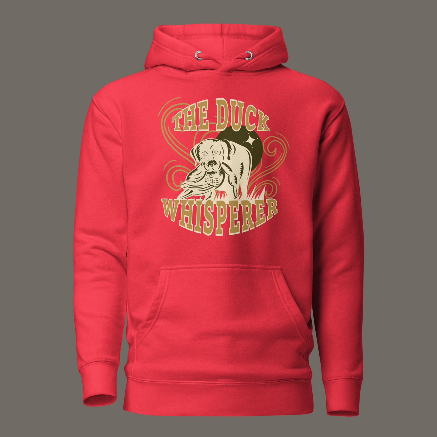 Duck Hunting Dog Hoodie - Dog Whisperer Apparel Unisex Hoodie