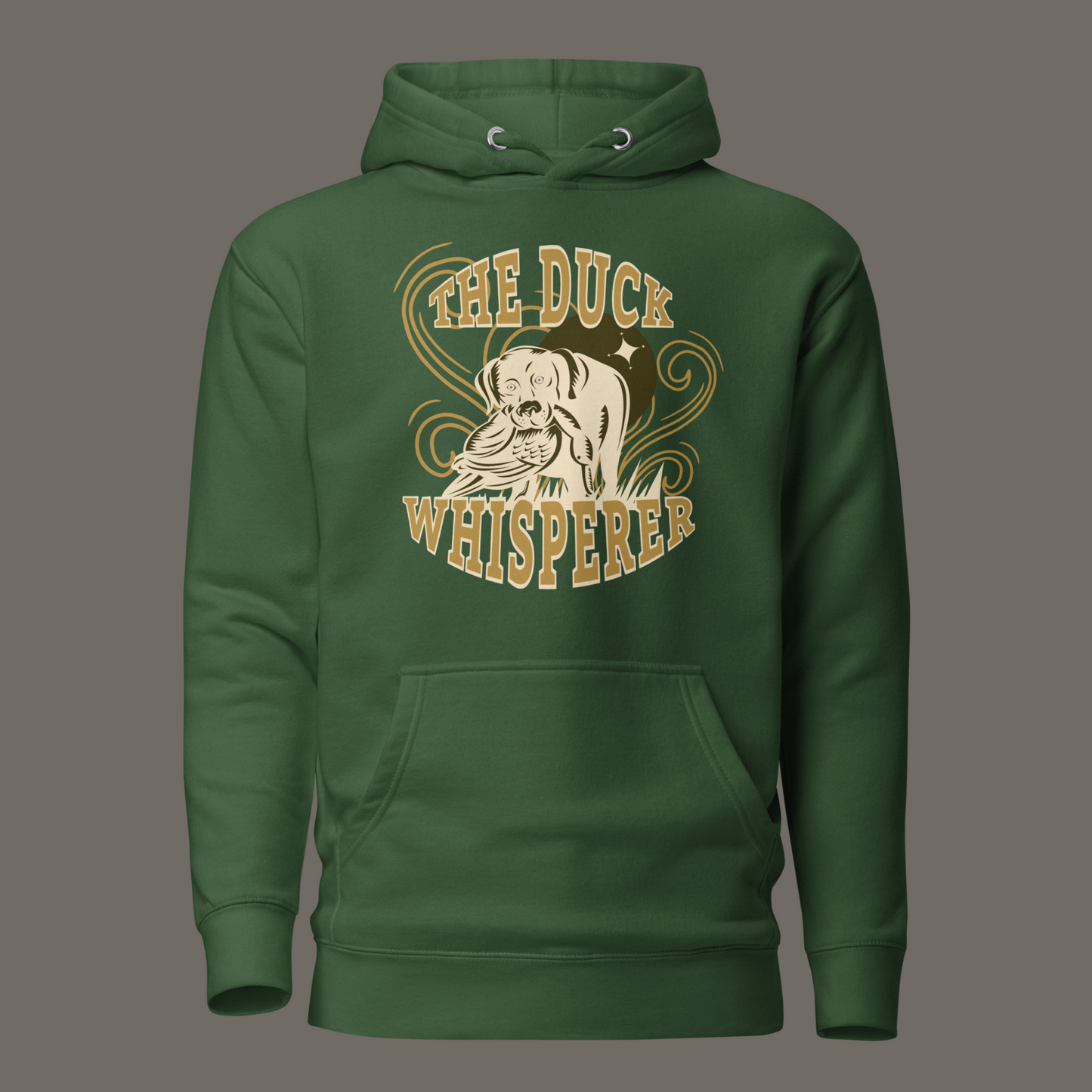 Duck Hunting Dog Hoodie - Dog Whisperer Apparel Unisex Hoodie