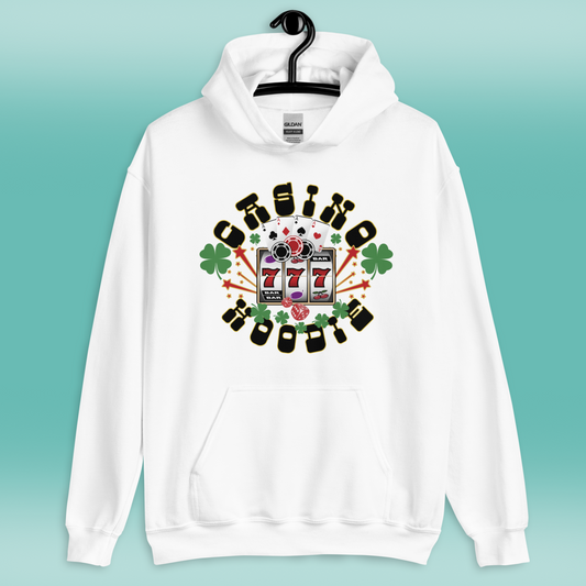 Lucky Casino Hoodie - Stylish Gambling Apparel for Winners | Unisex Hoodie