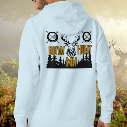 Deer Hunting Sweatshirt, Cozy Minnesota Hoodie | Unisex Hoodie