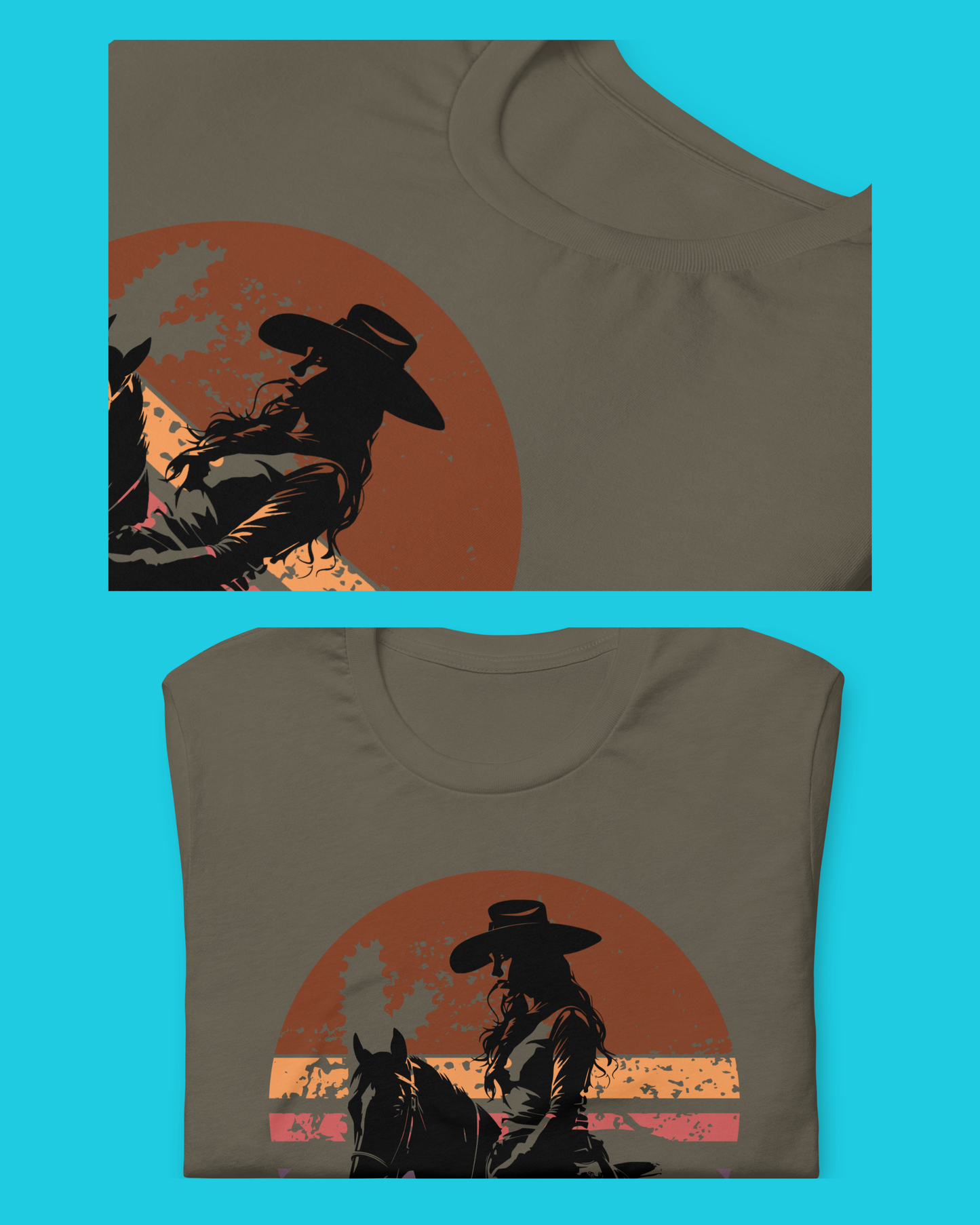 Cowgirl Vintage Shirt | Unisex t-shirt