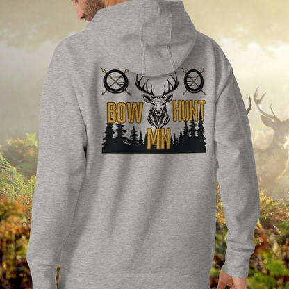 Deer Hunting Sweatshirt, Cozy Minnesota Hoodie | Unisex Hoodie