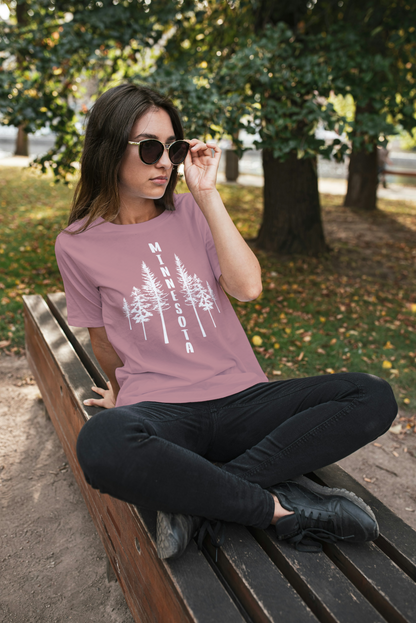 Minnesota Nature Pine Trees | Unisex t-shirt