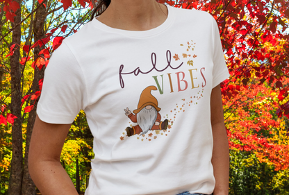 Fall Color Vibes Gnome | Unisex t-shirt