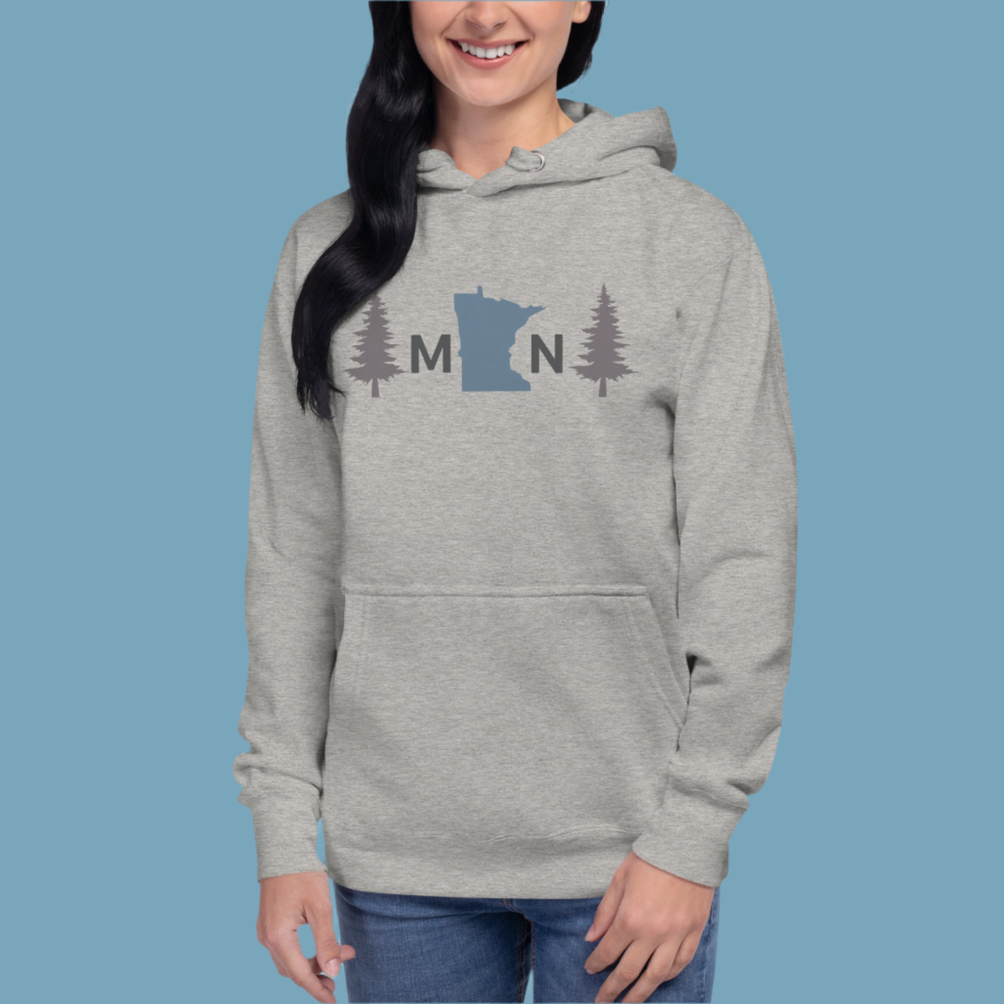 Minnesota Nature Lovers Hoodie: Embrace the Outdoors in Comfortable Style | Unisex Hoodie