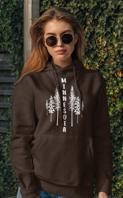 Minnesota Nature Pine Trees | Unisex Hoodie