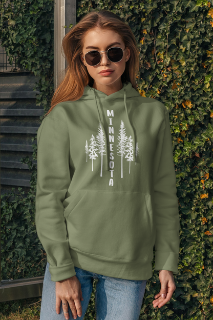 Minnesota Nature Pine Trees | Unisex Hoodie