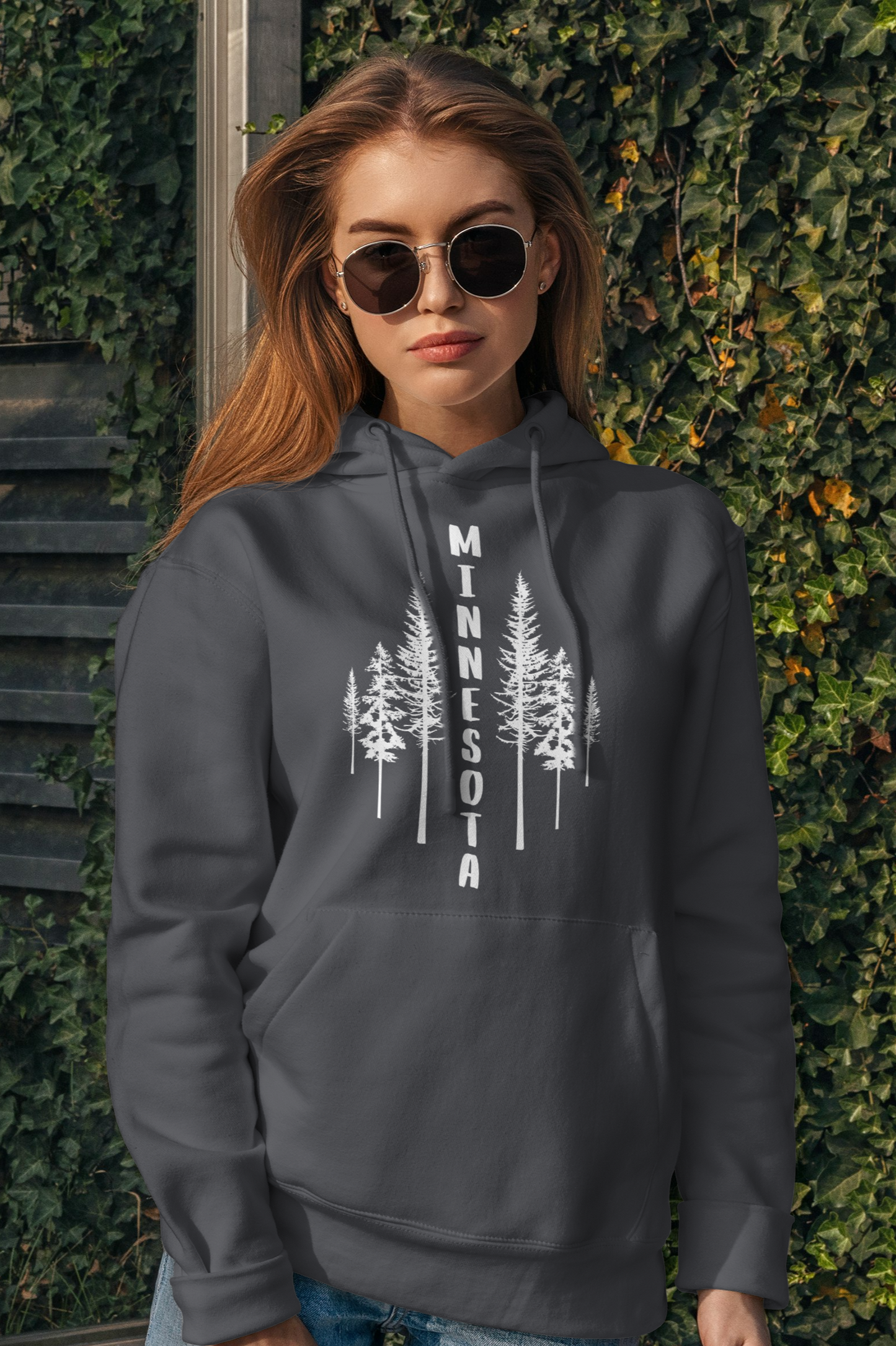 Minnesota Nature Pine Trees | Unisex Hoodie