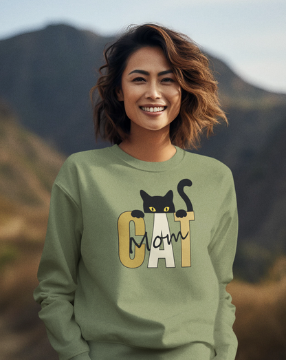 Cat Mom, Cat Lover Shirt | Unisex Sweatshirt