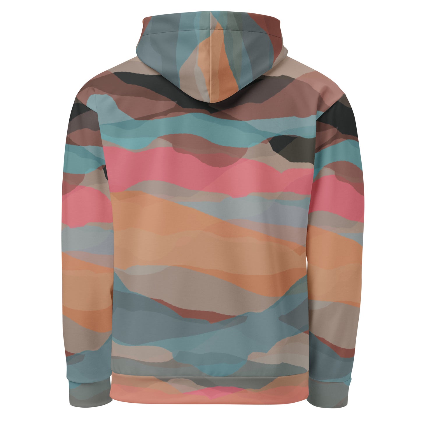 Comfy Camo Hoodie, Cool Desert Colors All Over Print | Unisex Hoodie