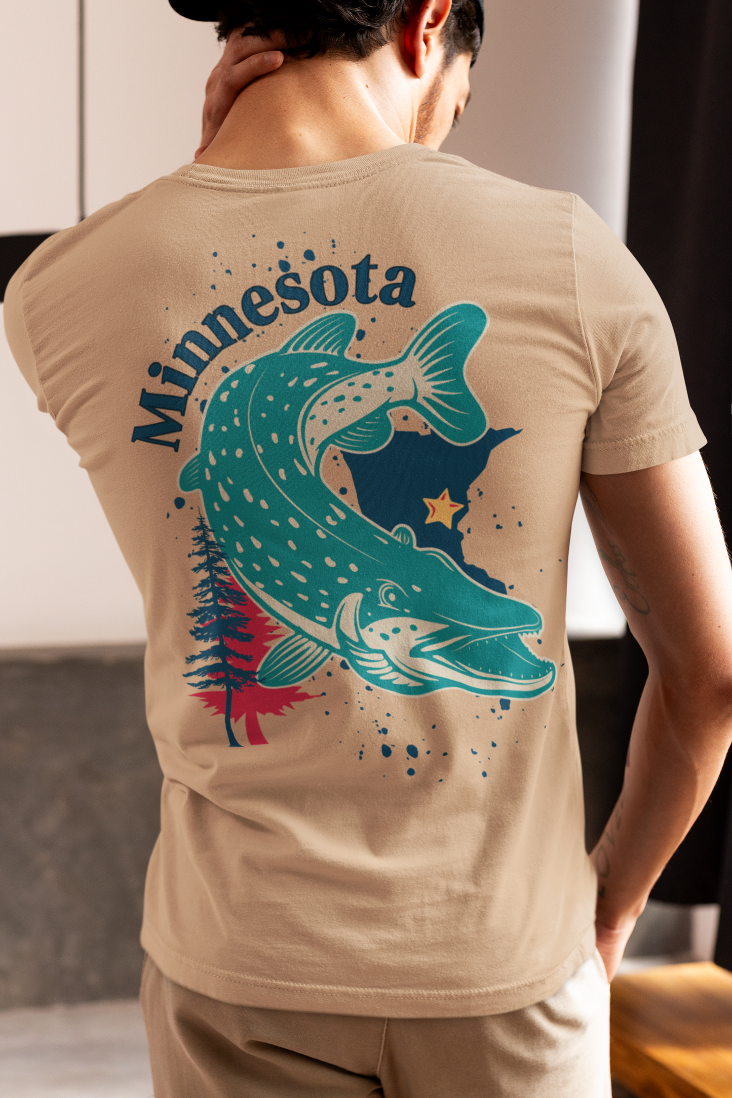 Minnesota Shirt, Lucky Fishing Shirt | Unisex t-shirt