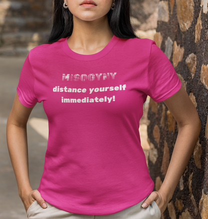 Empowerment Against Misogyny: Stand Up for Women’s Rights! | Unisex t-shirt