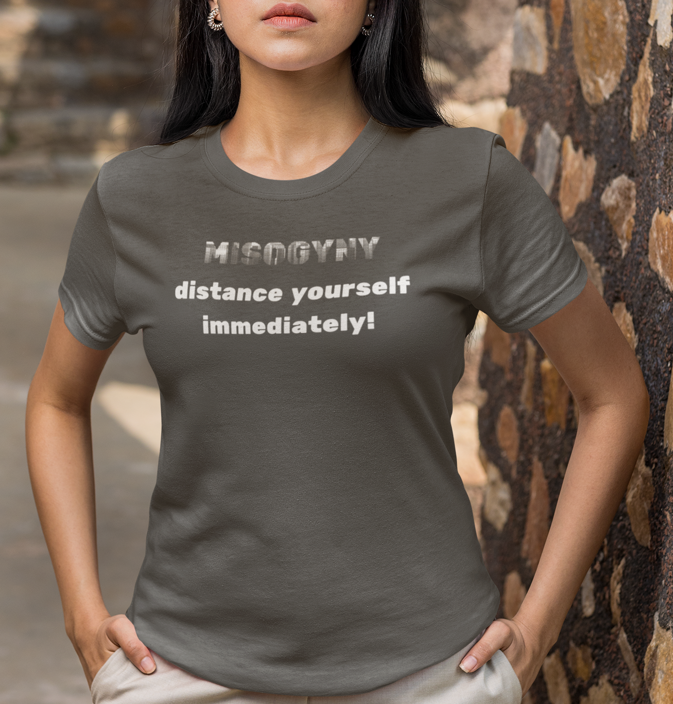 Empowerment Against Misogyny: Stand Up for Women’s Rights! | Unisex t-shirt