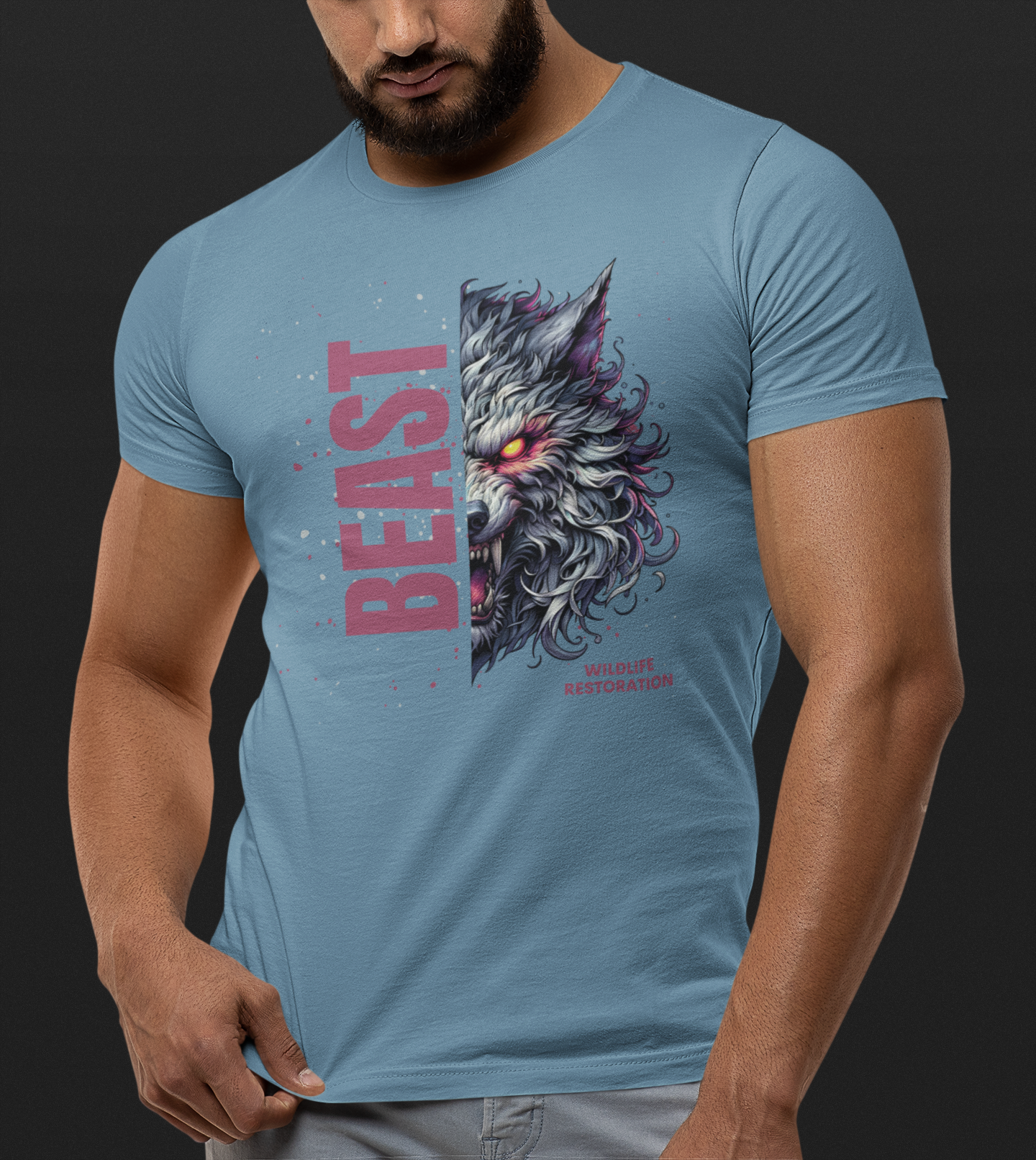 Wolf Wildlife Beast Shirt | Unisex t-shirt