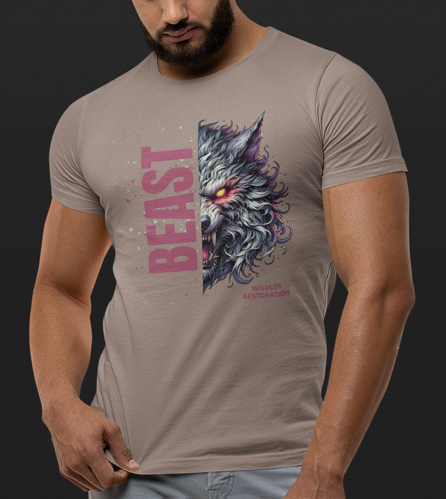 Wolf Wildlife Beast Shirt | Unisex t-shirt