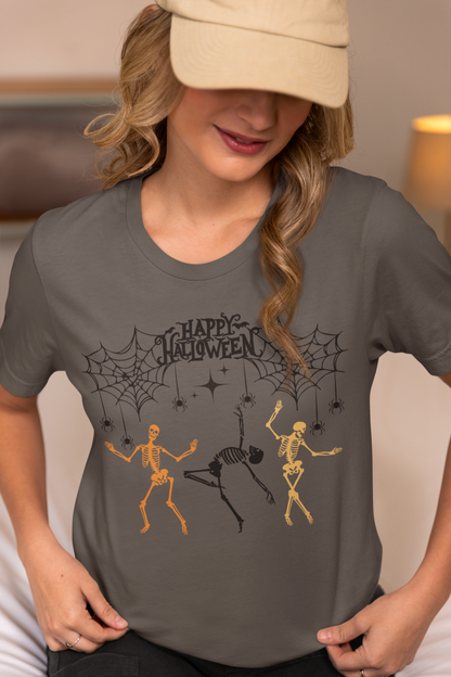 Halloween, Skeletons Dancing! | Unisex t-shirt