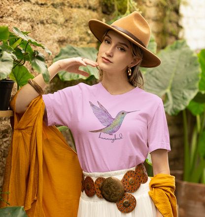 Charming Hummingbird Tee: Perfect Gift for Bird Enthusiasts | Unisex T-shirt