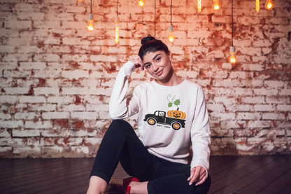 Halloween Pumpkin Truck | Unisex Sweatshirt