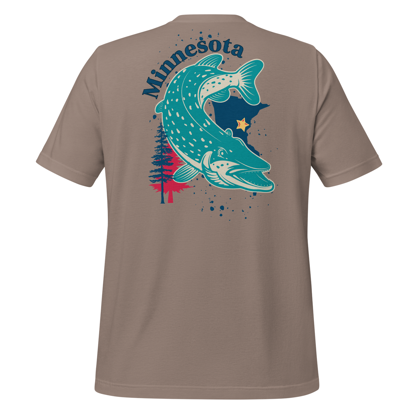 Minnesota Shirt, Lucky Fishing Shirt | Unisex t-shirt