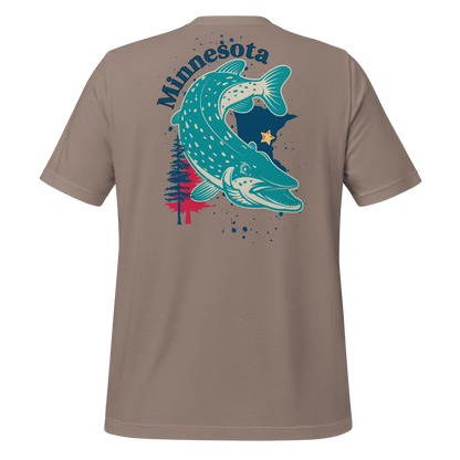 Minnesota Shirt, Lucky Fishing Shirt | Unisex t-shirt