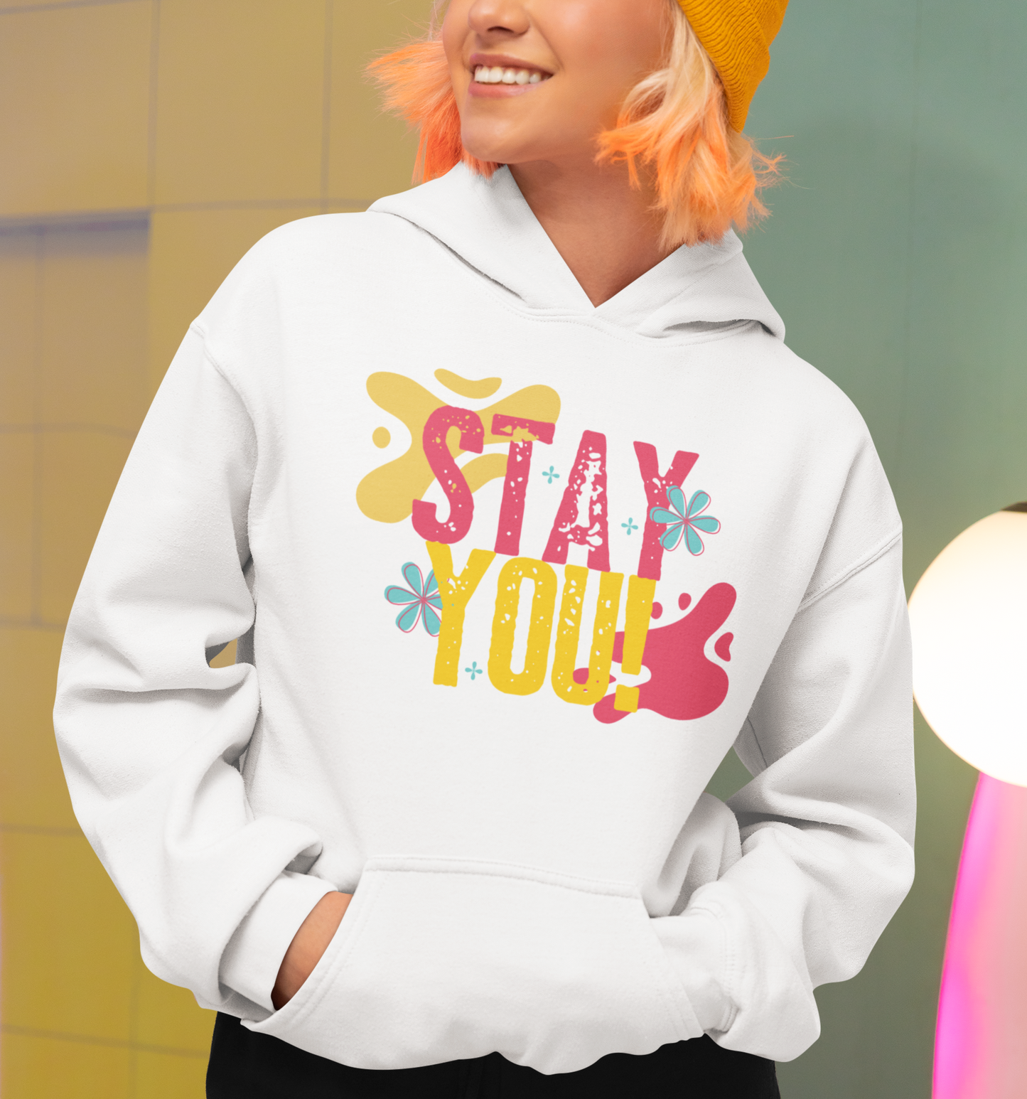 Stay True to You - Encouraging Hoodie for Authenticity | Unisex Hoodie