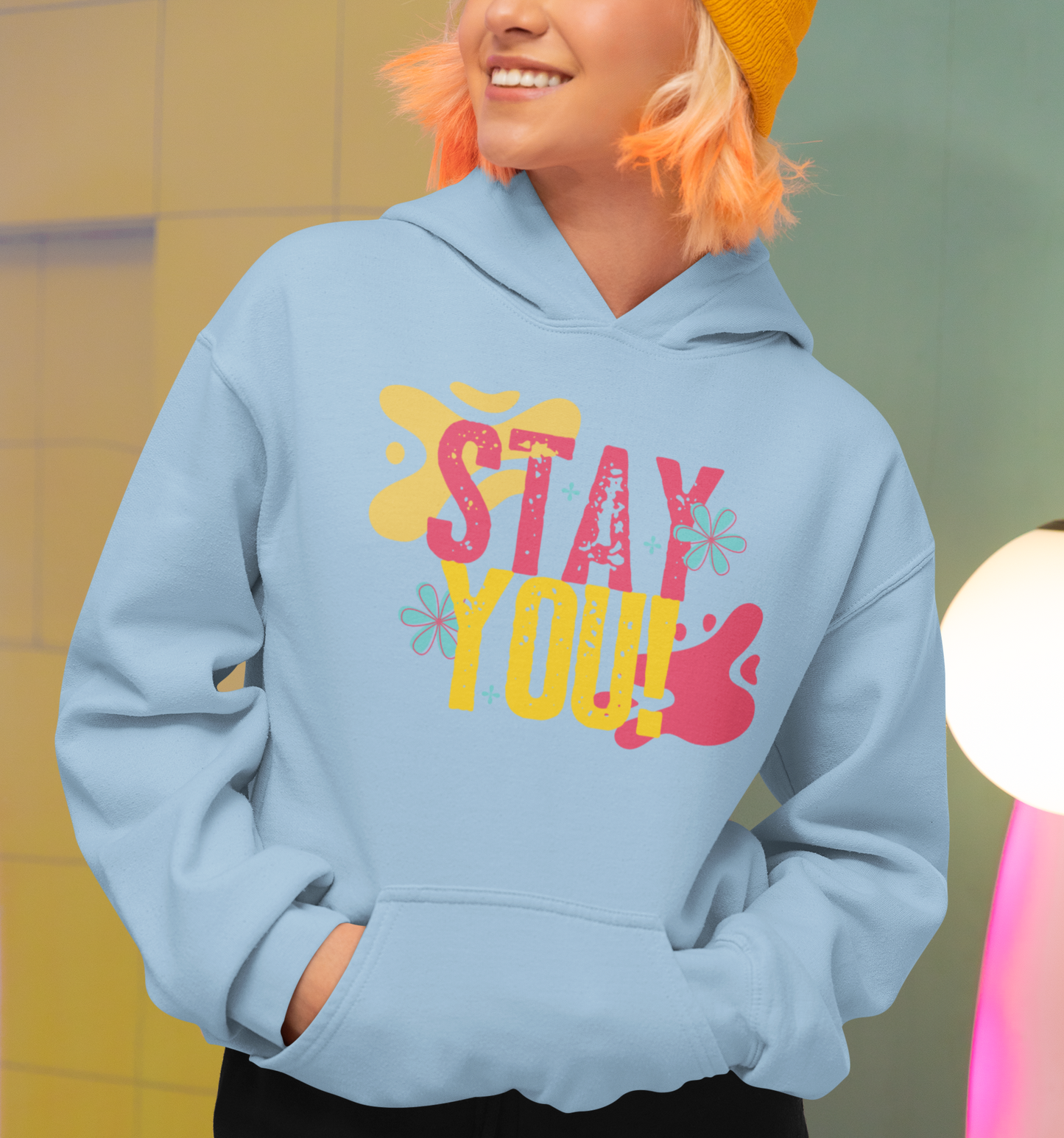 Stay True to You - Encouraging Hoodie for Authenticity | Unisex Hoodie