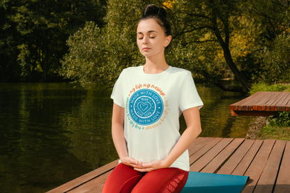 Yoga Inspirational My Life My Message, Made with Love | Unisex t-shirt