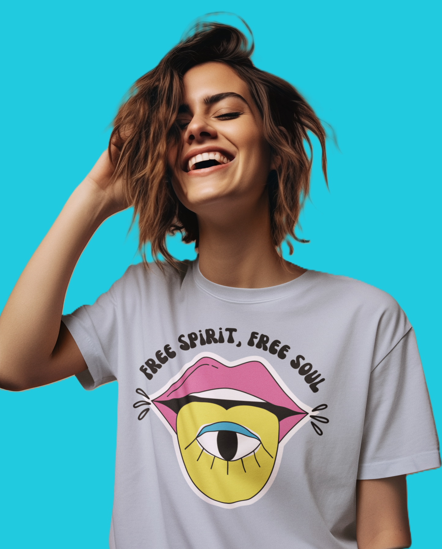 Boho Free Spirit Fun T-Shirt - Playful Graphic Tee for Free Souls | Unisex t-shirt