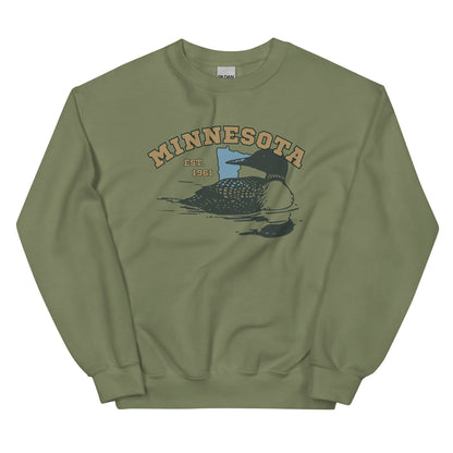 Minnesota Loon, Minnesota Nature shirt | Unisex Sweatshirt