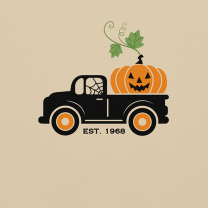 Halloween Pumpkin Truck | Unisex Sweatshirt