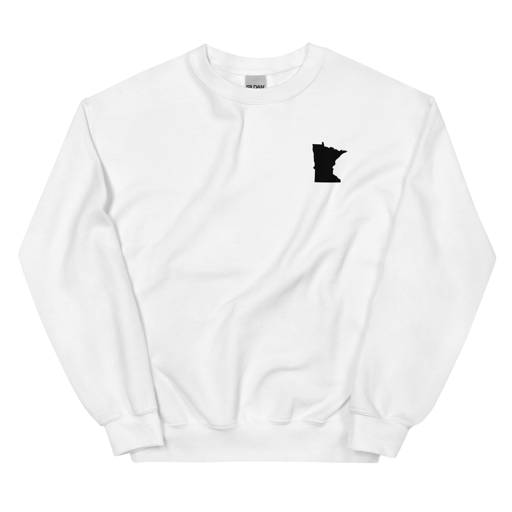 Minnesota Hockey Sweatshirt | Unisex Sweatshirt White Front