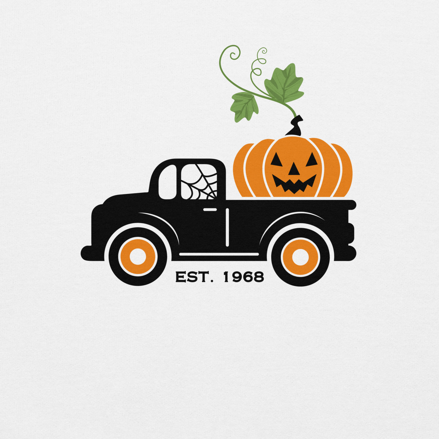 Halloween Pumpkin Truck | Unisex Sweatshirt