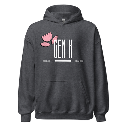 Vintage Vibes: Retro Gen X Fall Hoodie | Unisex Hoodie