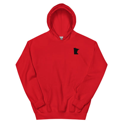 Minnesota Hockey Hoodie Shirt | Unisex Hoodie Red Front