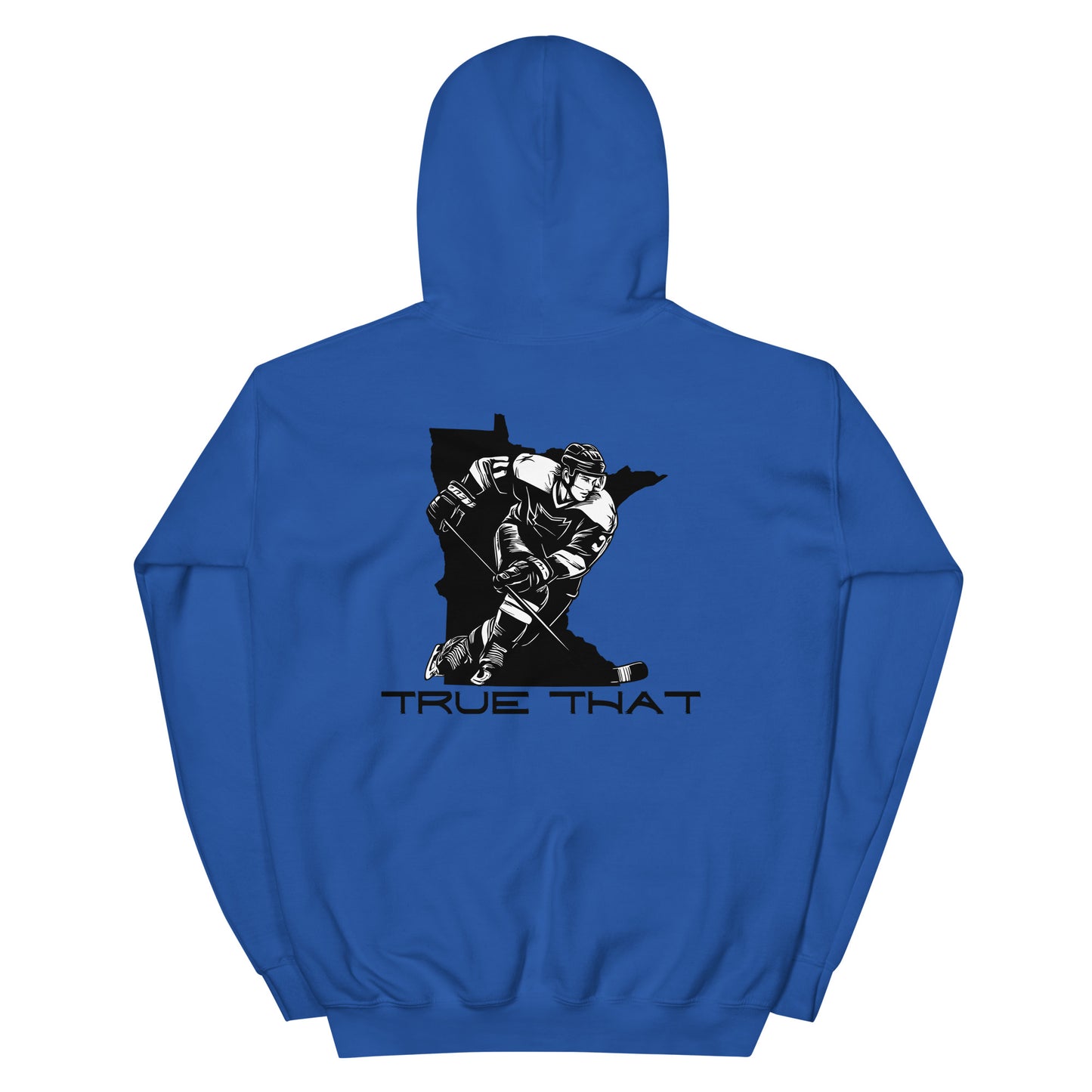 Minnesota Hockey Hoodie Shirt | Unisex Hoodie Royal Back