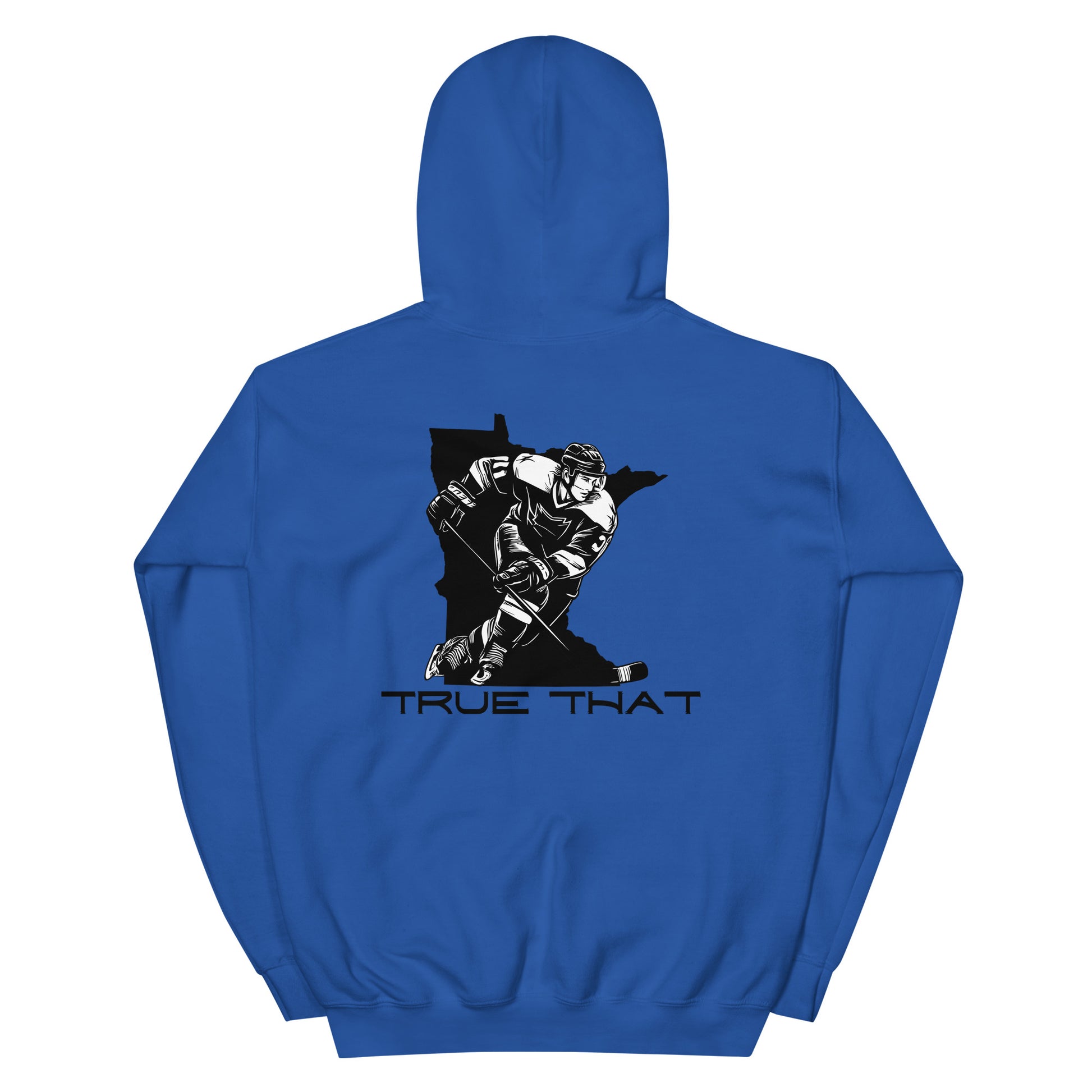 Minnesota Hockey Hoodie Shirt | Unisex Hoodie Royal Back