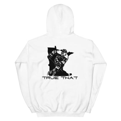 Minnesota Hockey Hoodie Shirt | Unisex Hoodie White Back