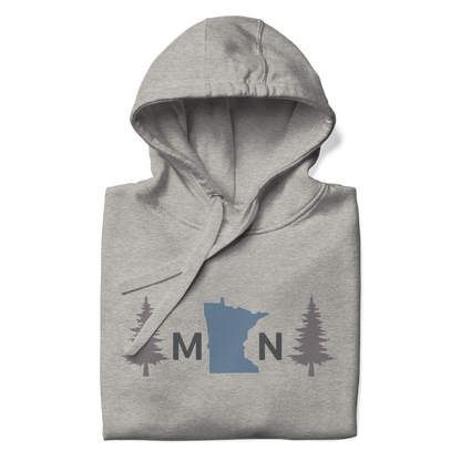 Minnesota Nature Lovers Hoodie: Embrace the Outdoors in Comfortable Style | Unisex Hoodie