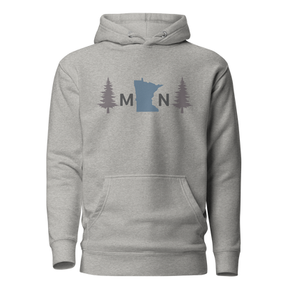 Minnesota Nature Lovers Hoodie: Embrace the Outdoors in Comfortable Style | Unisex Hoodie