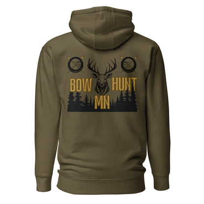 Deer Hunting Sweatshirt, Cozy Minnesota Hoodie | Unisex Hoodie