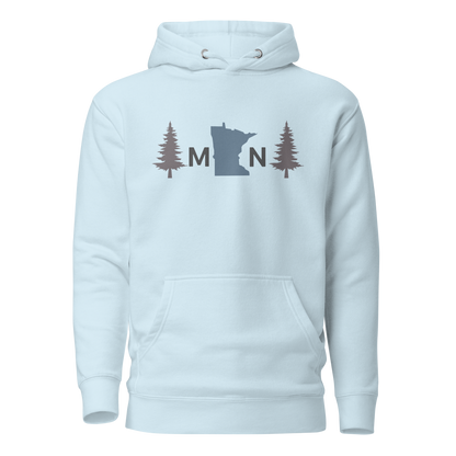 Minnesota Nature Lovers Hoodie: Embrace the Outdoors in Comfortable Style | Unisex Hoodie