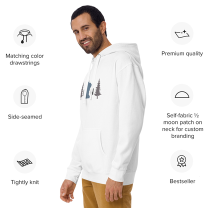 Minnesota Nature Lovers Hoodie: Embrace the Outdoors in Comfortable Style | Unisex Hoodie