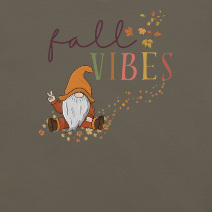 Fall Color Vibes Gnome | Unisex t-shirt