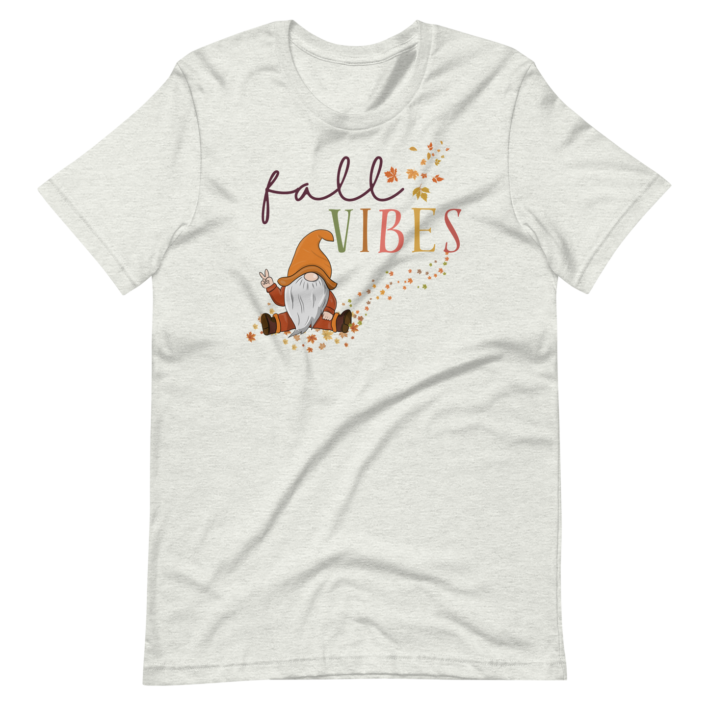 Fall Color Vibes Gnome | Unisex t-shirt