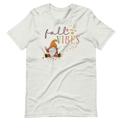 Fall Color Vibes Gnome | Unisex t-shirt