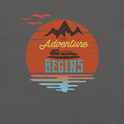 Let the Adventure Begin | Unisex t-shirt.