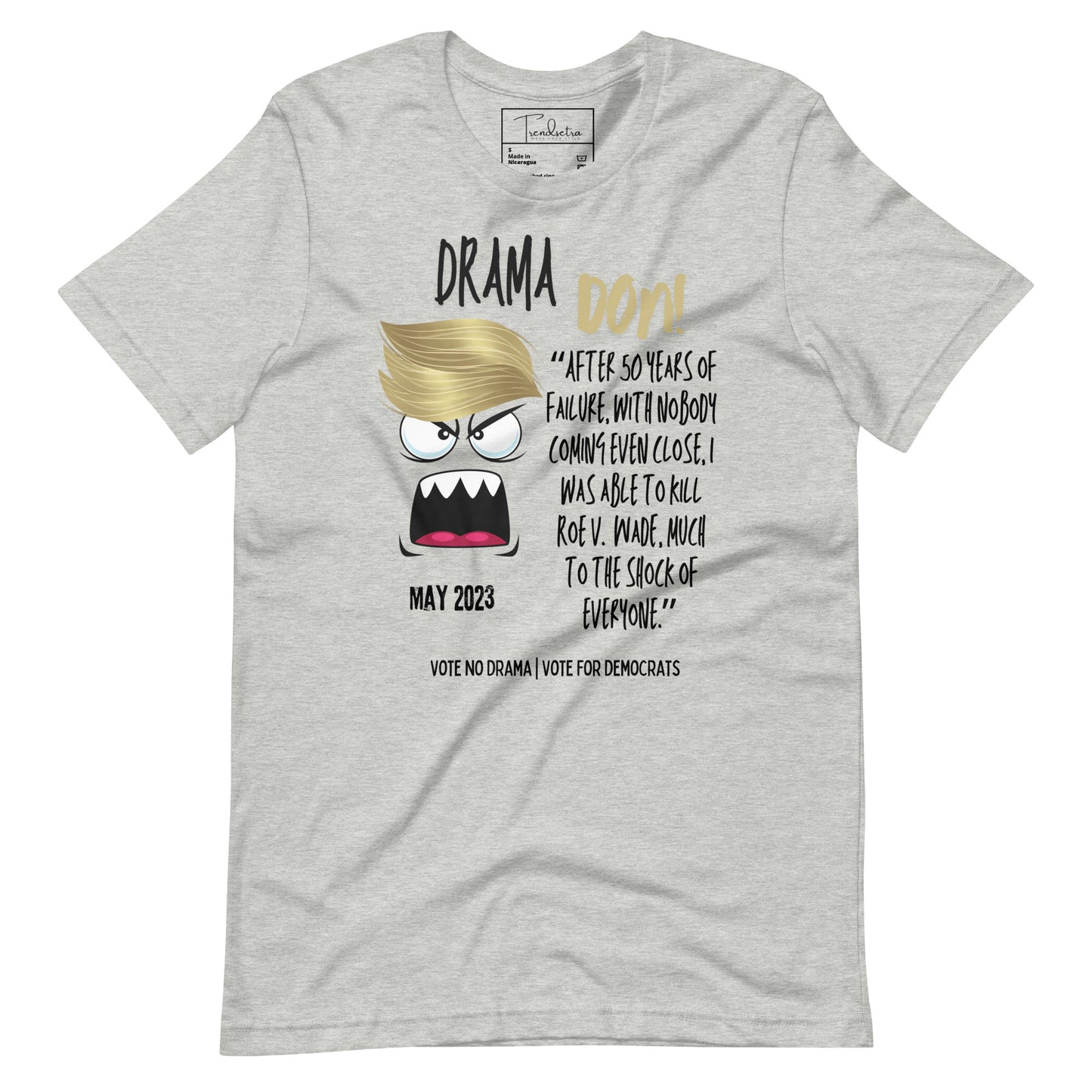 Drama Don Destroyed Roe Shirt | Unisex T-Shirt Athletic Heather